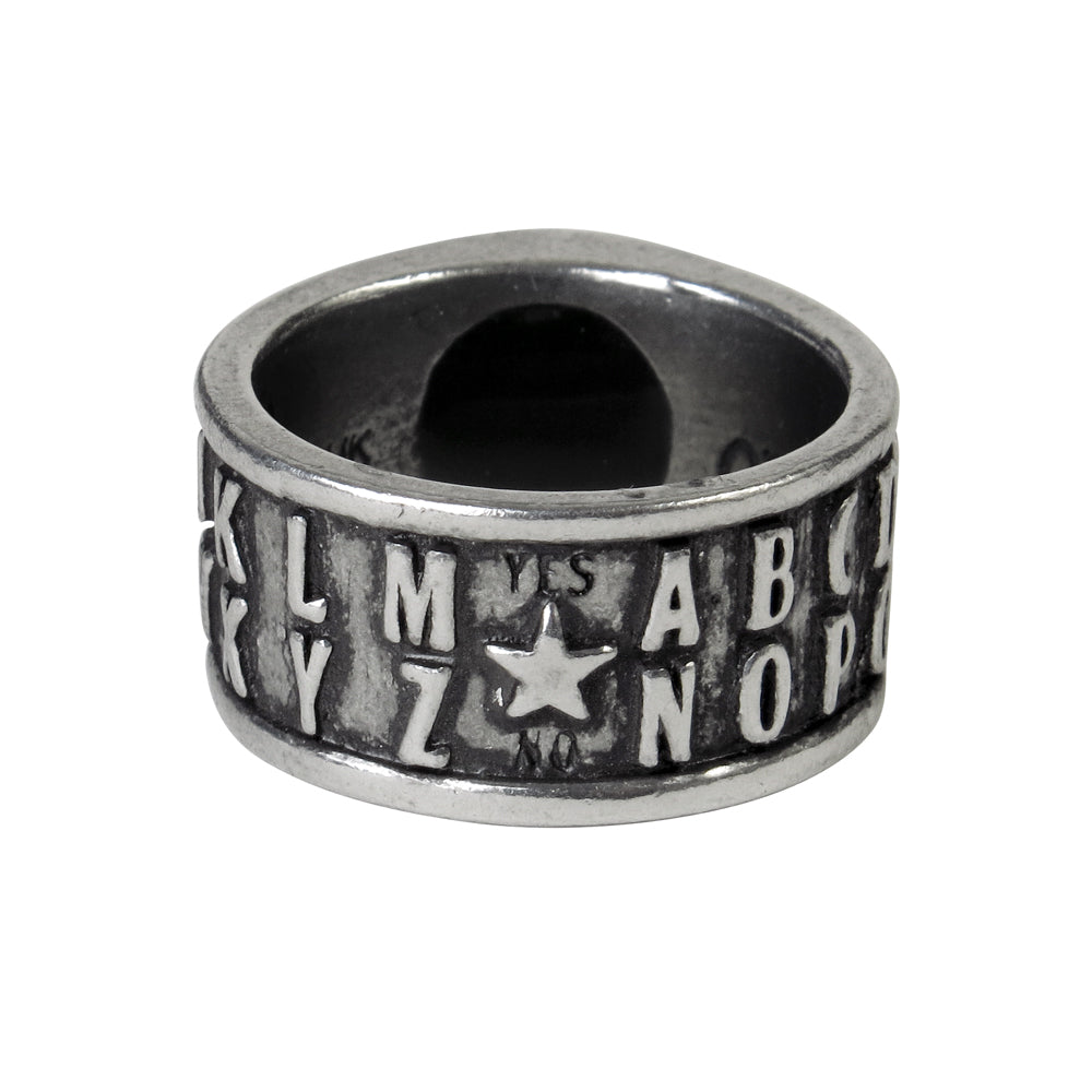 Ouija Eye Ring - Mystical Gothic Jewelry for Spiritual Protection & Witchy Aesthetic | Perfect for Halloween, Witchcraft & Boho Fashion