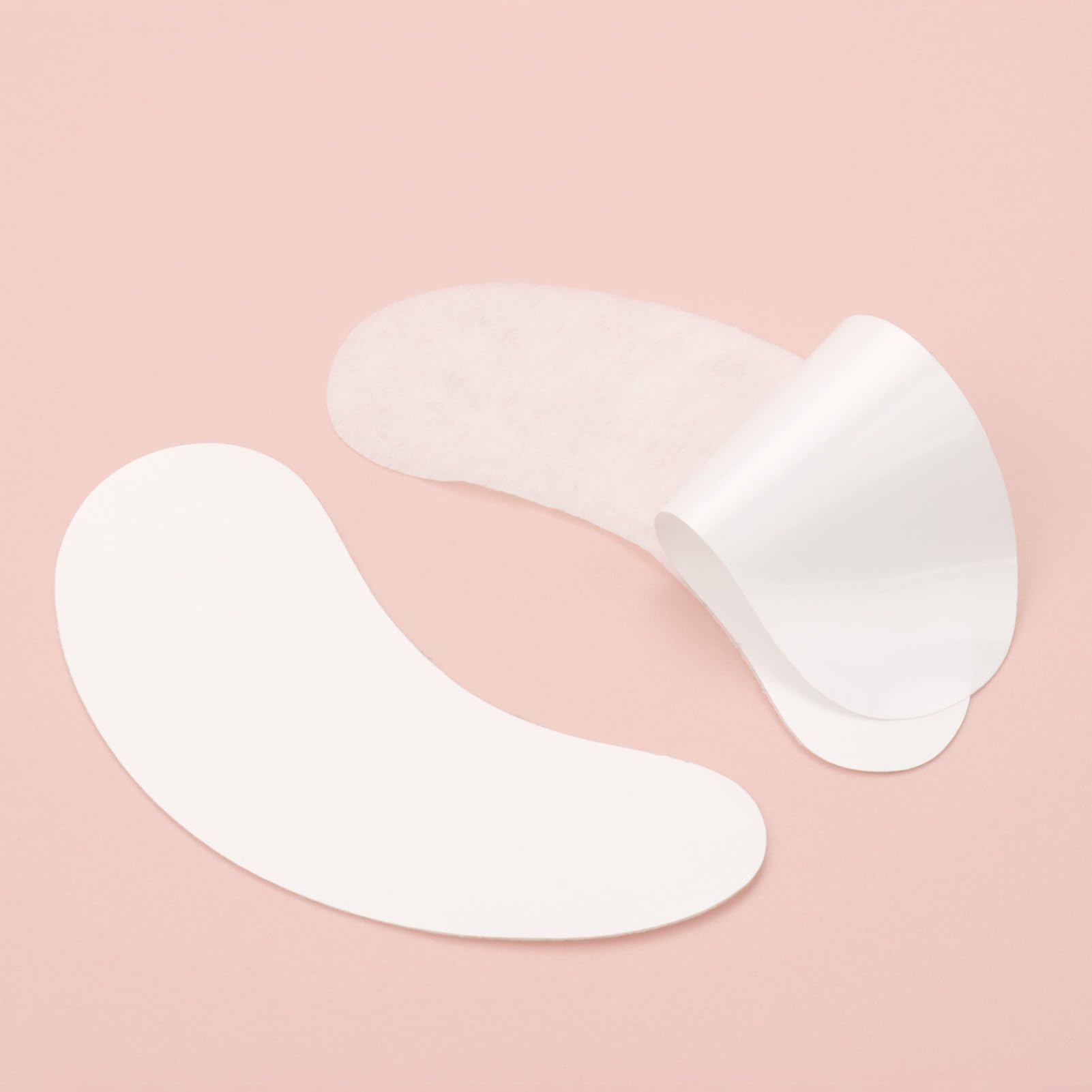 100 Pairs Pink Hydrogel Under Eye Patches - Lint Free Eyelash Extension Pads, Soothing Eye Mask for Dark Circles & Puffiness - Perfect for Spa, Beauty Salon & Home Skincare Routine