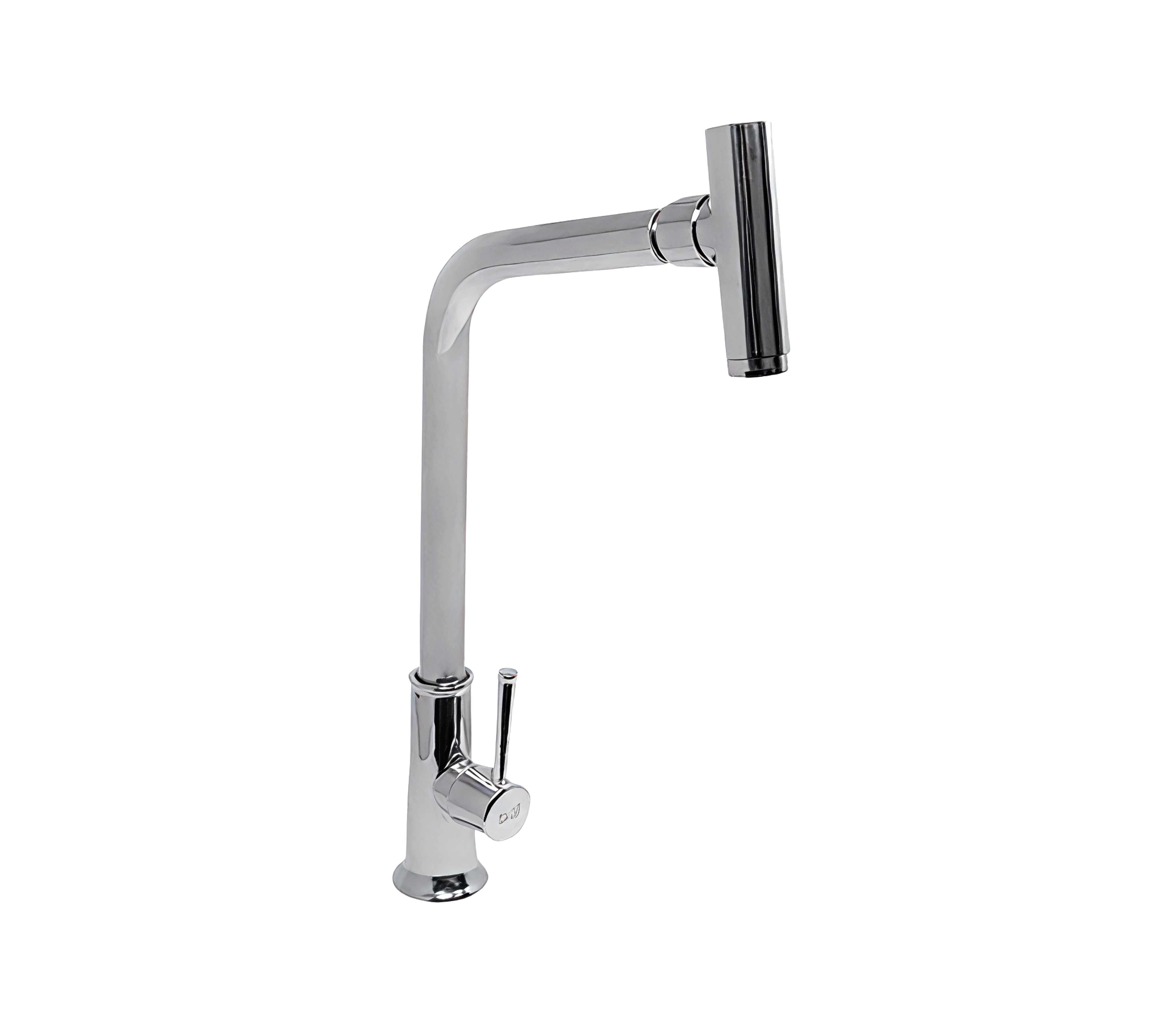 Single Handle Kitchen Faucet for Sink - Modern Chrome Finish, Easy Installation, High Arc Spout - Perfect for Home, RV, and Office Use