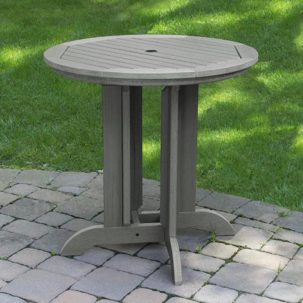 Lehigh 3-Piece Round Counter Height Outdoor Patio Dining Set with Weather-Resistant Chairs - Perfect for Backyard, Garden, and Poolside Entertaining