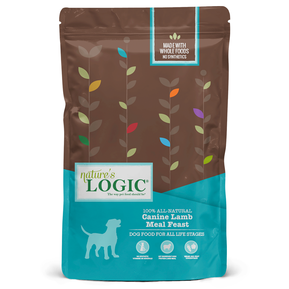 Nature's Logic Original Grain-Free Dry Dog Food with Lamb Meal - High Protein, Natural Ingredients for Adult Dogs - Perfect for Daily Meals & Active Lifestyles
