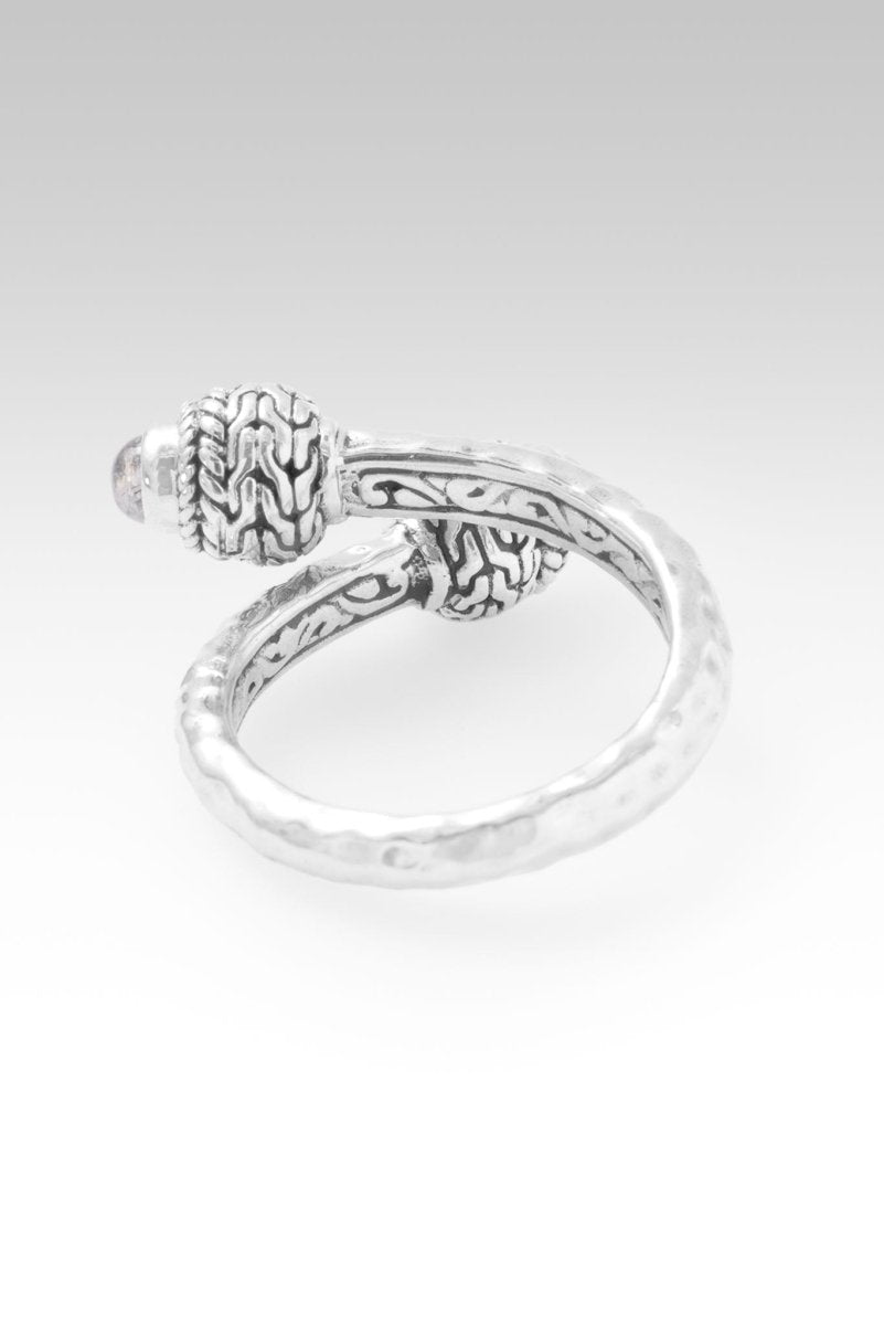 Blessings Galore Ring™ - Genuine Rainbow Moonstone Sterling Silver Jewelry for Women | Perfect for Weddings, Gifts & Spiritual Healing