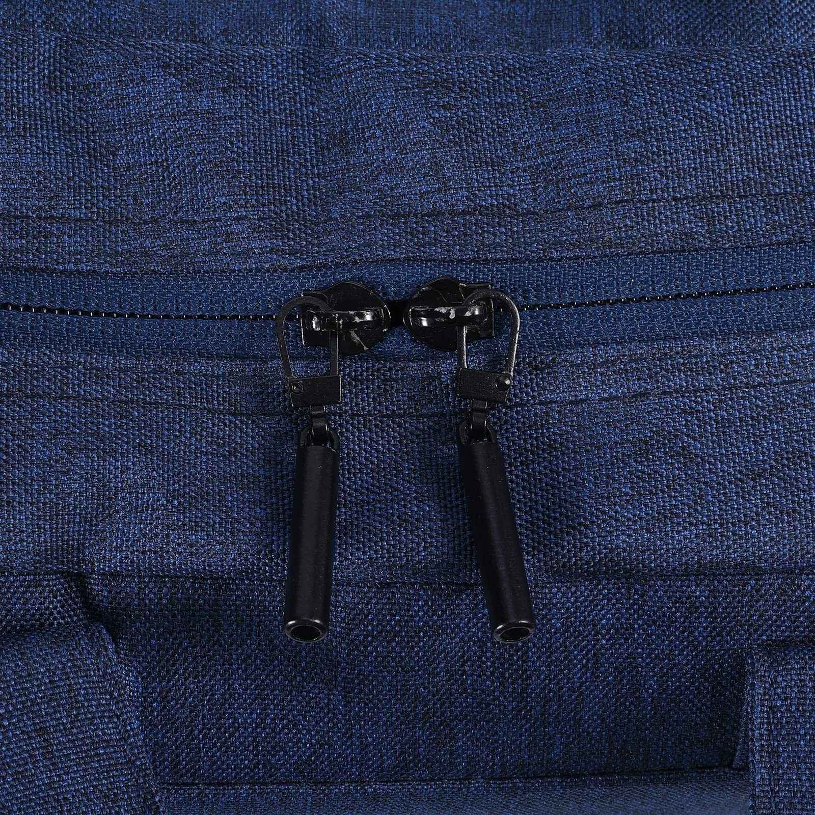10pcs Black Metal Zipper Pull Replacement Kit - Long Cylindrical Detachable Zipper Pulls for Coats, Jackets, Backpacks, Pants, Jeans, Suitcases, Purses & Handbags | Durable Zipper Accessories for Outdoor Gear, Travel & Daily Use