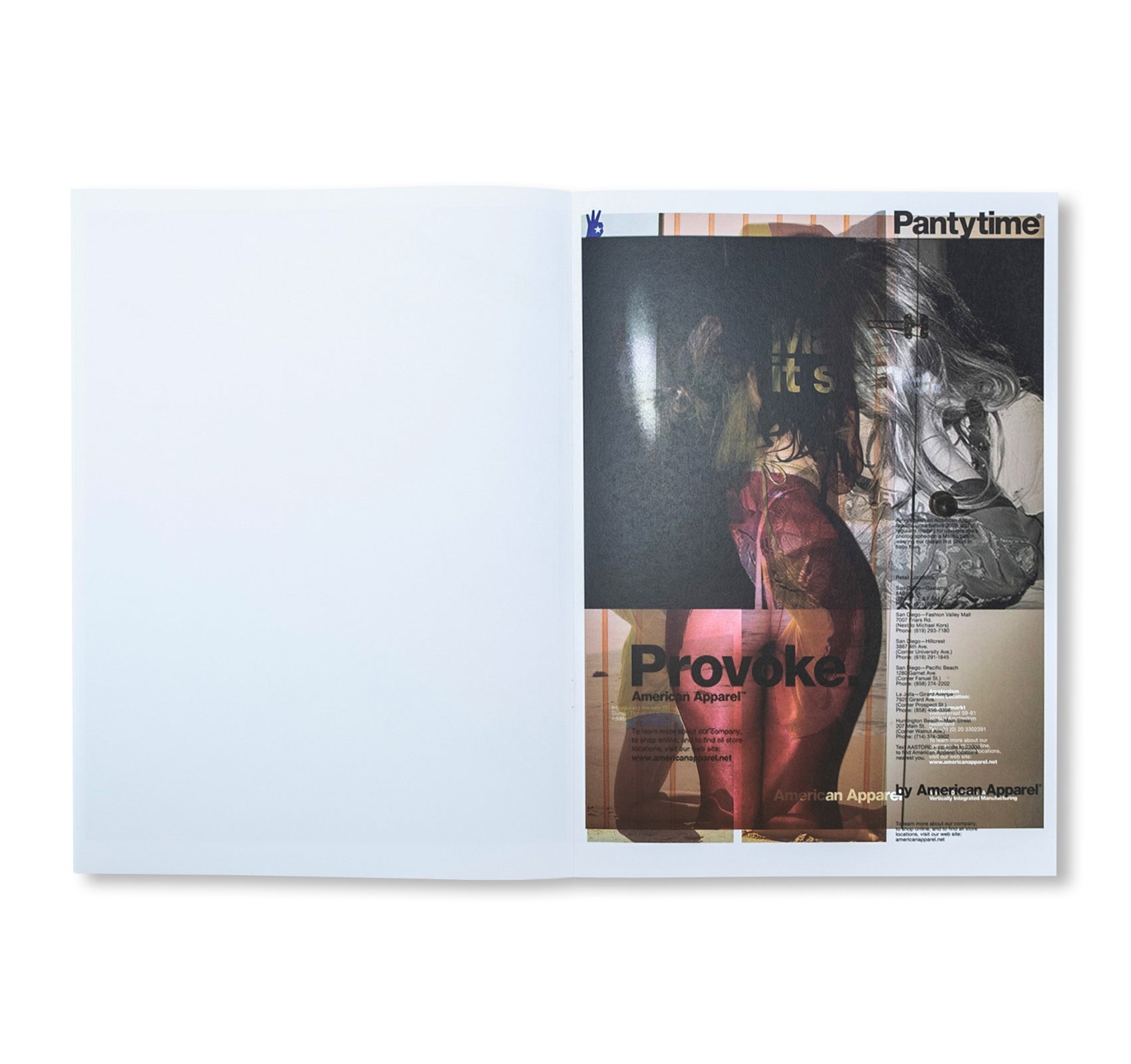 American Apparel ADS by Jurgen Maelfeyt - Vintage Fashion Photography Book - Perfect for Fashion Enthusiasts, Photographers & Collectors
