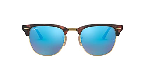 Sand Havana on Gold/Grey Mirrored Blue