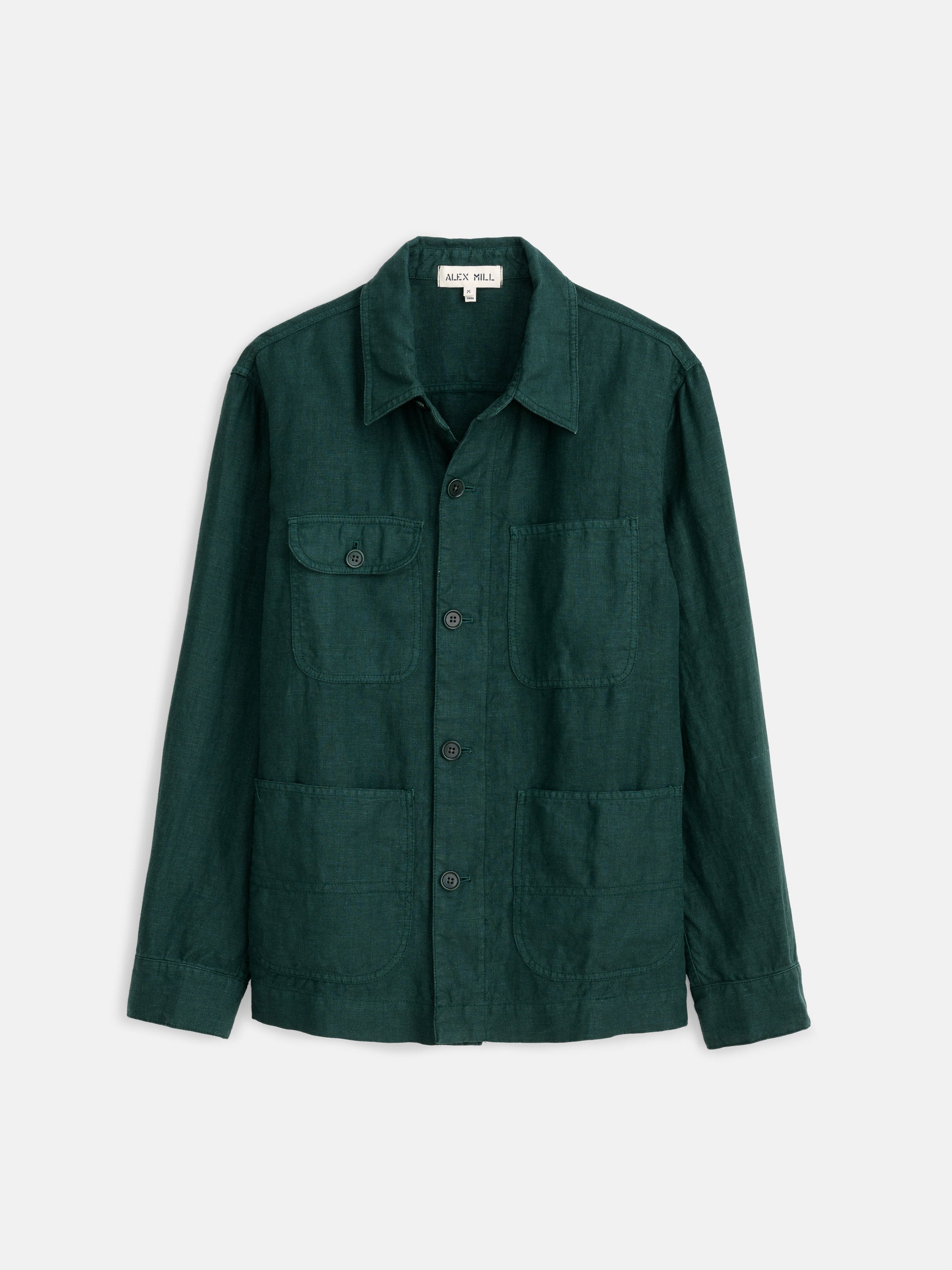 Premium Linen Garment-Dyed Work Jacket for Men & Women | Durable & Stylish Workwear for Outdoor Jobs, Gardening & Casual Wear