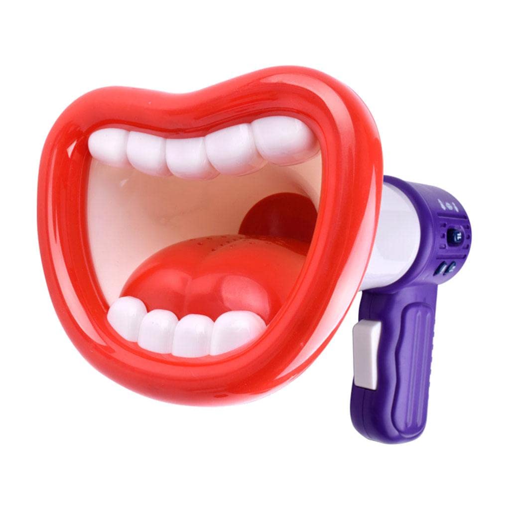 Colcolo Kids Voice Changer Toy - Fun Trumpet Recording Microphone for Children (White) | Perfect for Birthday Gifts, Party Favors & Pretend Play