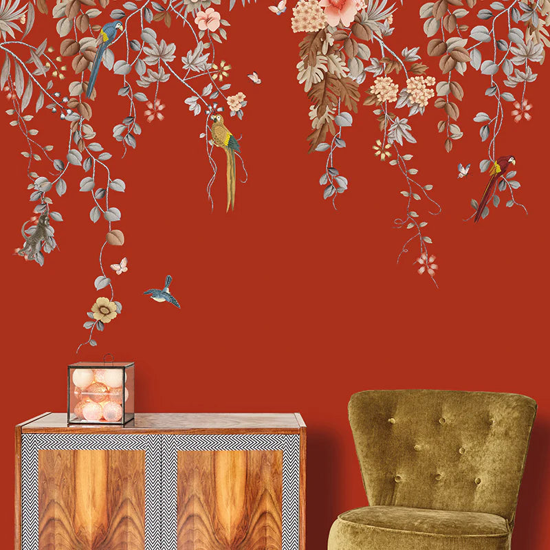 Self-Adhesive Canopy Wall Mural - Easy Peel & Stick Wallpaper for Bedroom, Nursery & Living Room Decor