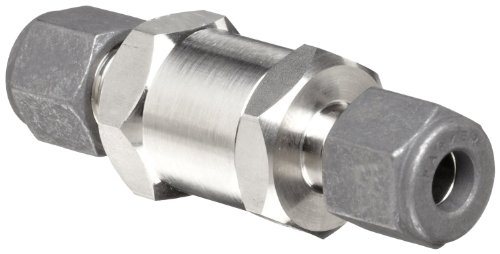 Parker F Series 316 Stainless Steel Inline Instrumentation Filter - 50 Micron, 1/8