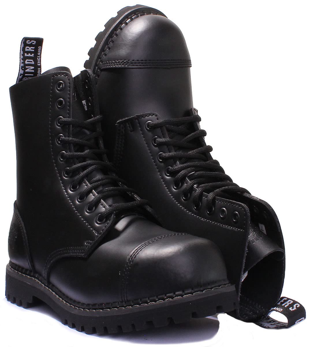 **Men's Grinder Boots - Durable Work Boots for Construction, Hiking & Outdoor Activities**