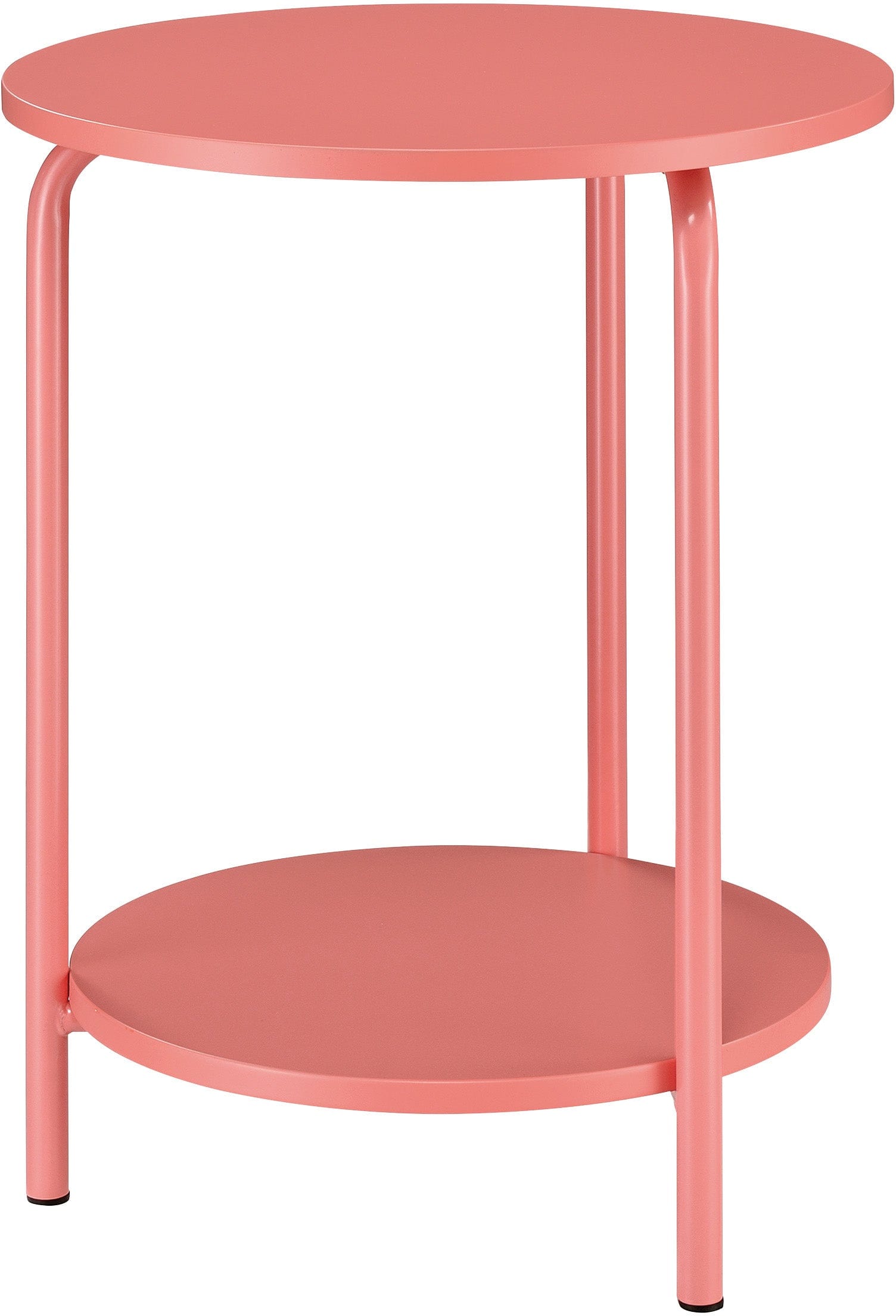 Office Star Elgin Accent Table - Modern Side Table for Living Room, Bedroom & Office - Small End Table with Sturdy Metal Base - Perfect for Coffee, Books & Decor (ELG)