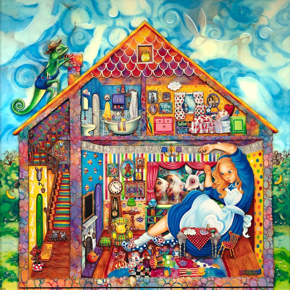 Alice in Wonderland Deluxe Edition - Classic Fairy Tale Book for Kids, Teens & Adults - Perfect for Bedtime Stories, Gifts & Collectibles