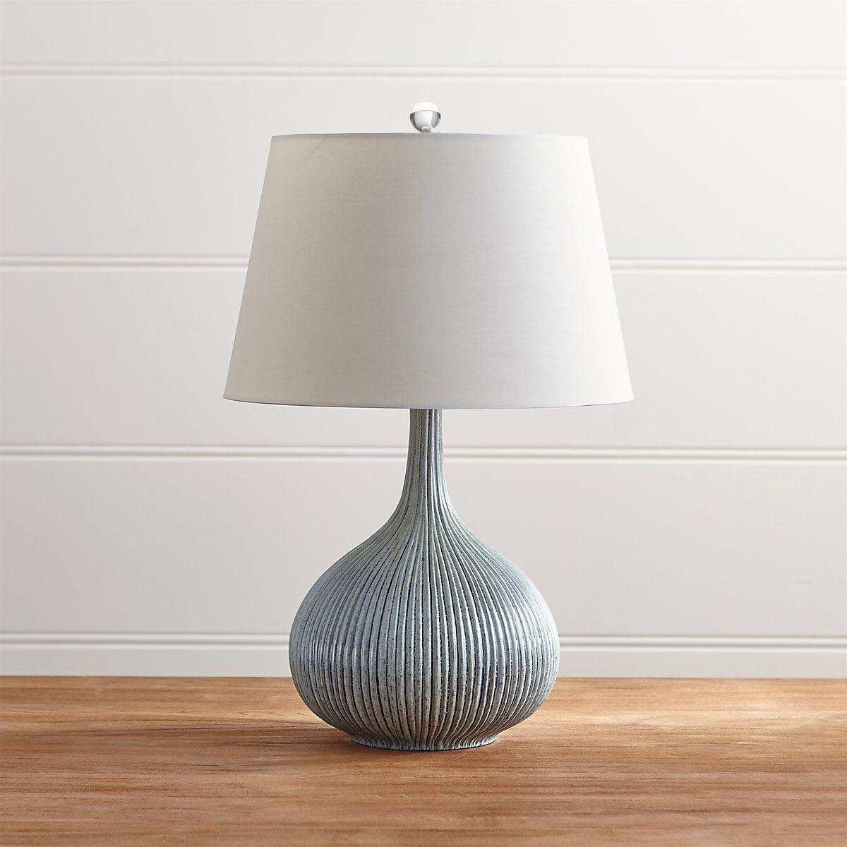 Kole Ceramic Table Lamp - Modern Home Decor Lighting for Bedroom, Living Room & Office - Stylish & Energy Efficient LED Lamp
