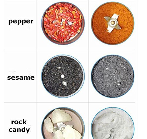 700g Electric Grain Grinder Mill for Coffee Beans, Spices & Herbs - Superfine Powder Machine 110V/220V - Perfect for Home Baking, Coffee Shops & Commercial Kitchens