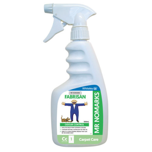 Whiteley Mr Nomarks Fabrisan Carpet Sanitiser & Deodorizer - Eliminates Odors & Bacteria | Perfect for Pet Stains, Spills & Home Refresh