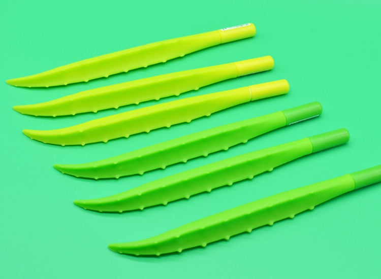 0.5mm Aloe Vera Gel Pen with Black & Blue Ink - Smooth Writing for Office, School & Note Taking