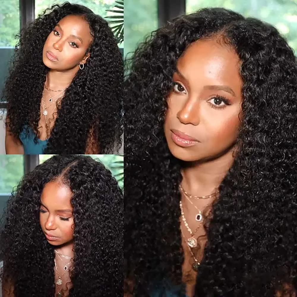 Nadula 10A Brazilian Virgin Human Hair Curly Bundles - 3 Pack Unprocessed Remy Weave Extensions (20/22/24 Inch, Natural Color) for Stunning Curly Hairstyles & Everyday Wear