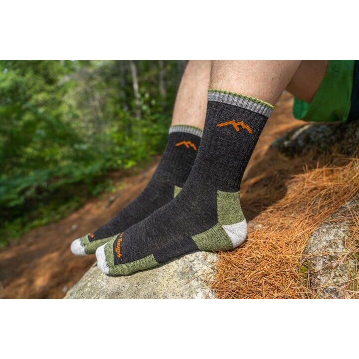 Darn Tough Men's Hiking Socks - Micro Crew Midweight Cushion Socks for Hiking, Trekking & Outdoor Adventures - Merino Wool Blend for Comfort & Durability