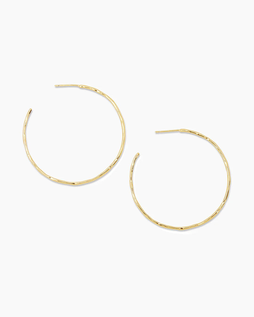 Taner Hoops - Trendy Gold Plated Hoop Earrings for Women | Hypoallergenic & Lightweight | Perfect for Everyday Wear, Parties & Gifts
