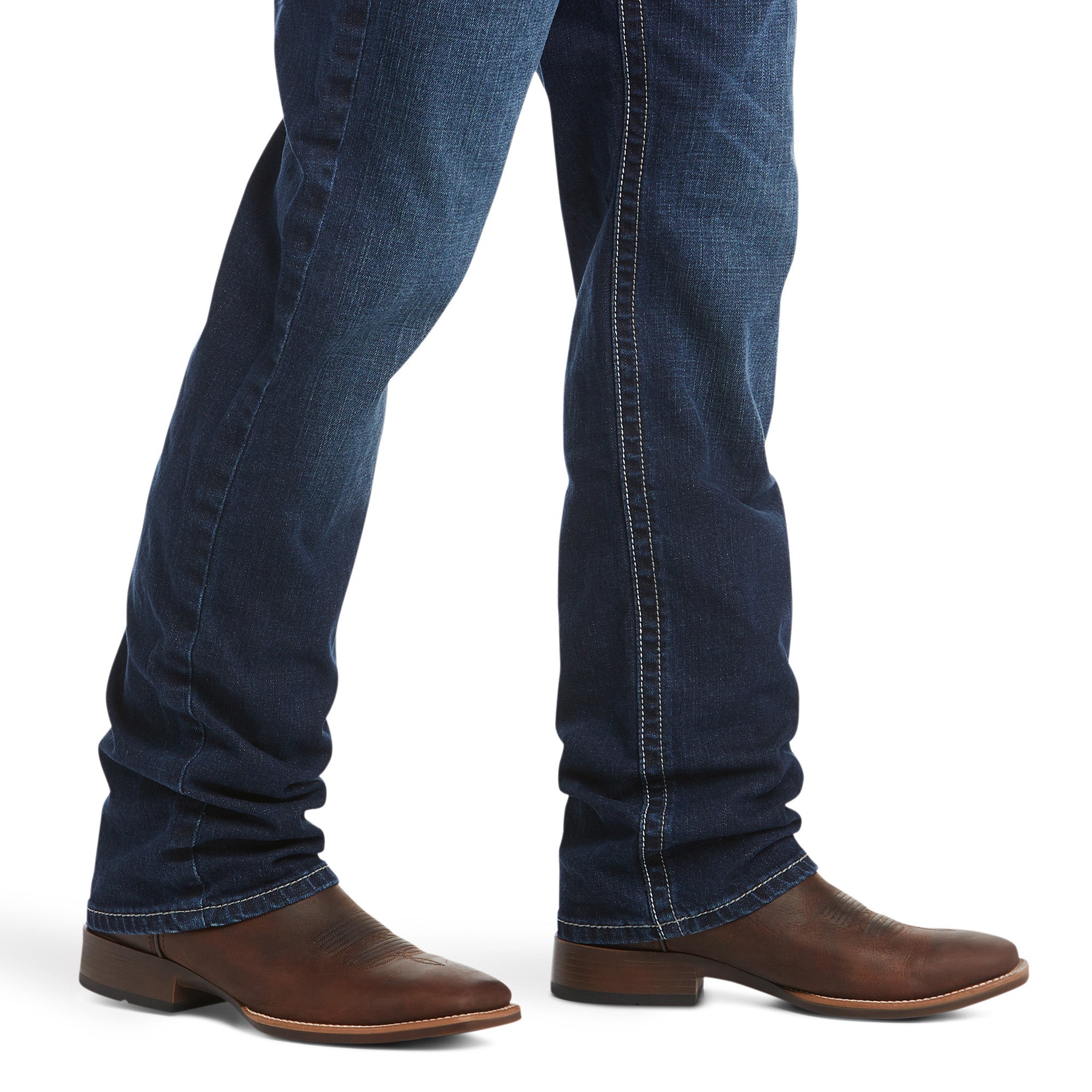 Ariat Men's M2 Relaxed Stretch Stillwell Boot Cut Jeans - Comfortable Western Denim Pants for Cowboy, Rodeo & Casual Wear