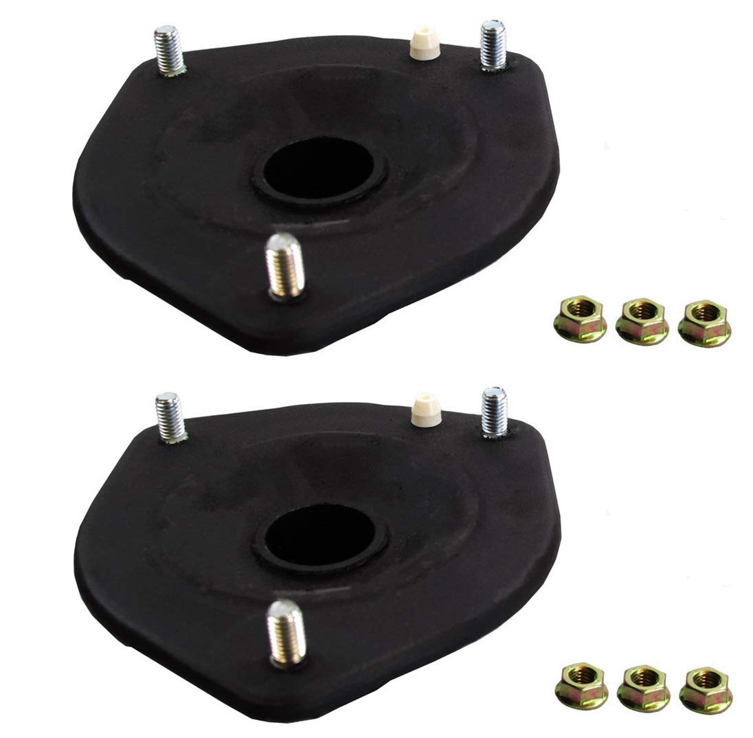 2-Piece Front Monroe Strut Mounts Kit Compatible with Mini Cooper Paceman R55 R56 R57 - Smooth Ride & Enhanced Suspension for City Driving & Road Trips