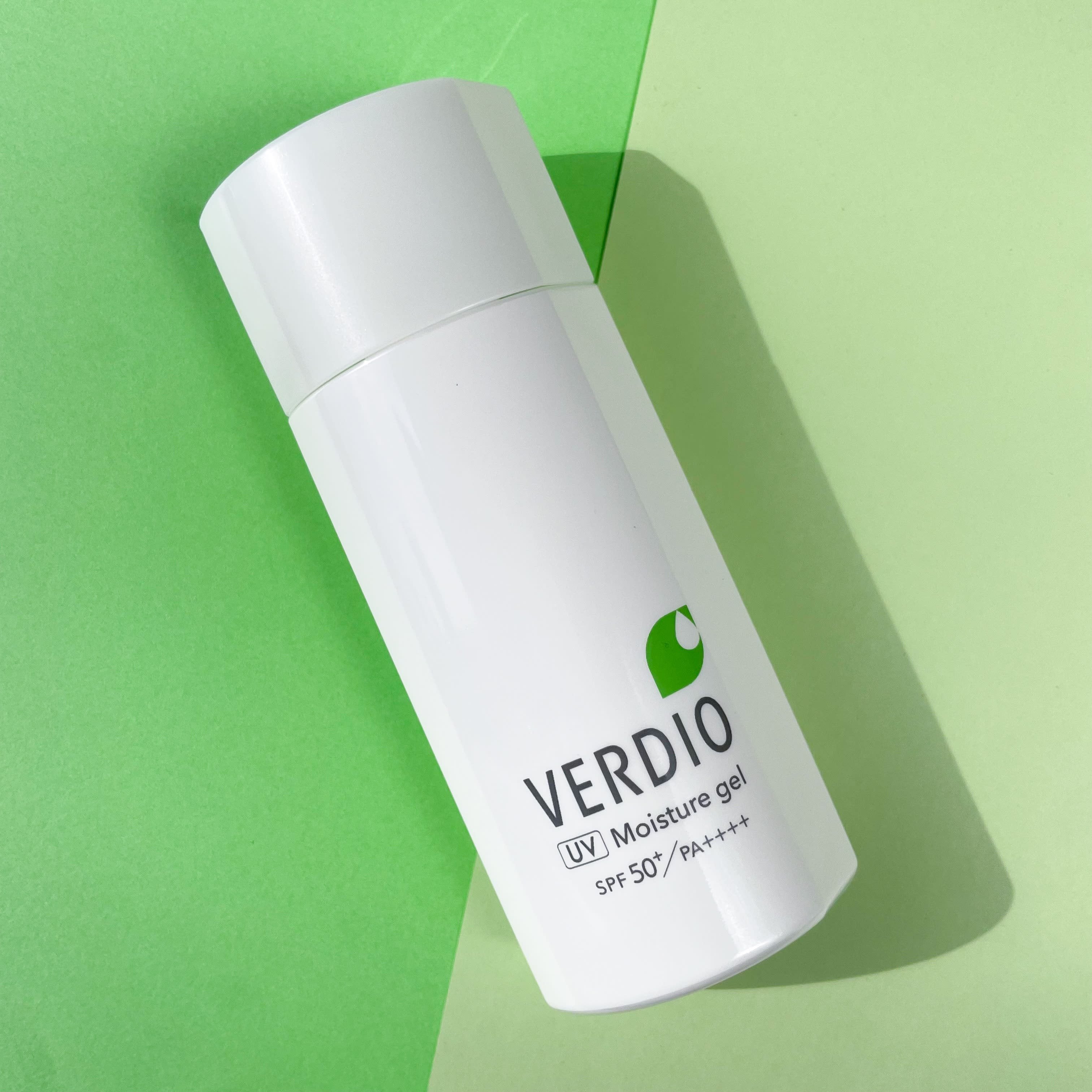 Omi Verdio UV Moisture Gel Soothing Cica Sunscreen SPF50+ PA++++ 80g - Lightweight Hydrating Sun Protection for Face & Body, Ideal for Daily Use, Outdoor Activities & Sensitive Skin Care