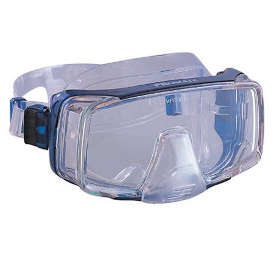 Promate Hornet Tri-View Scuba Diving Mask with Purge Valve MK380 – Comfortable Snorkeling & Scuba Gear for Underwater Adventures