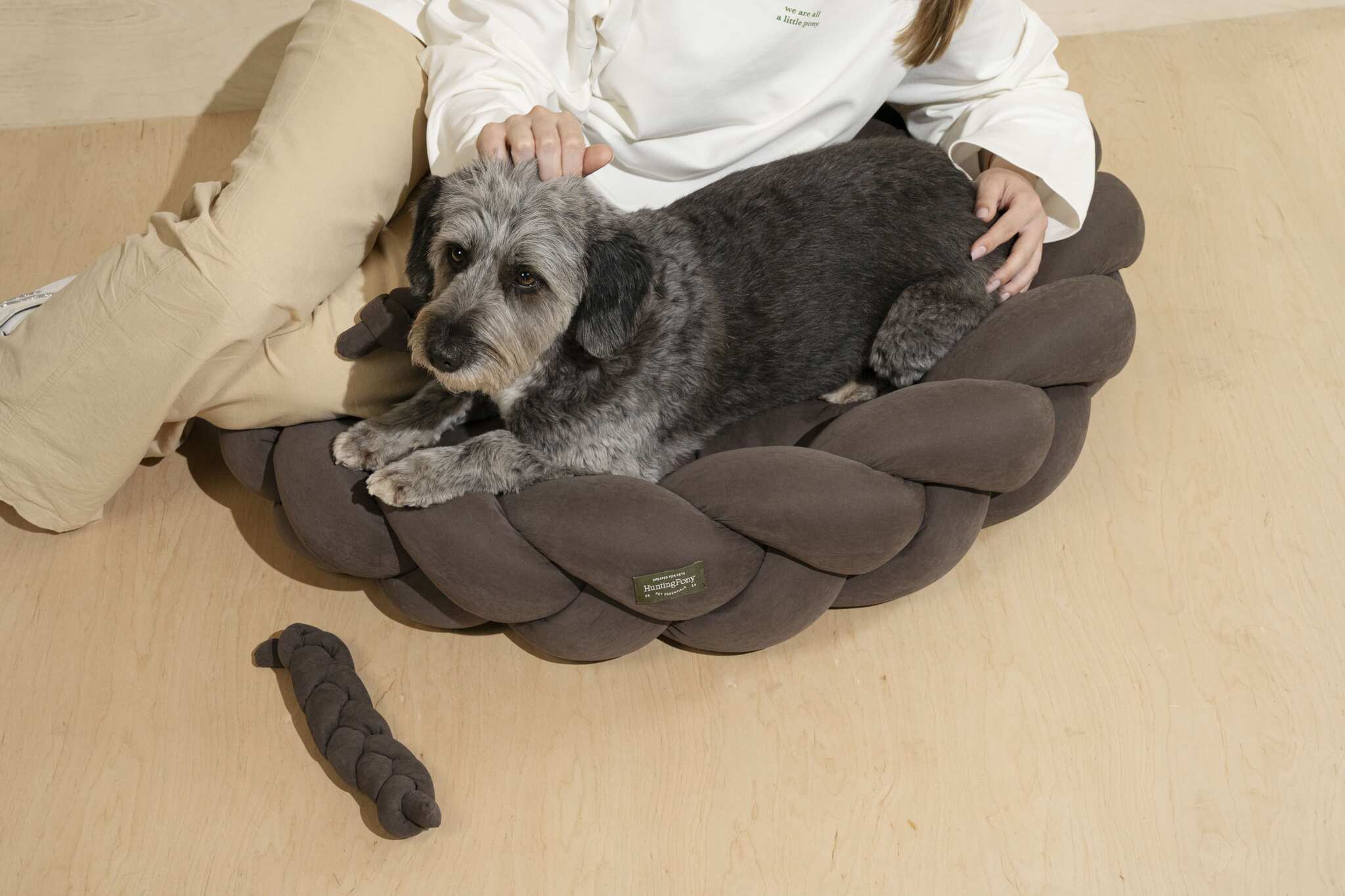 Premium Orthopedic Dog Bed for Large Dogs - Pony Kolosony Chocolate Brown - Comfortable & Supportive Pet Bed for Joint Pain Relief - Perfect for Living Room, Bedroom, or Crate Use