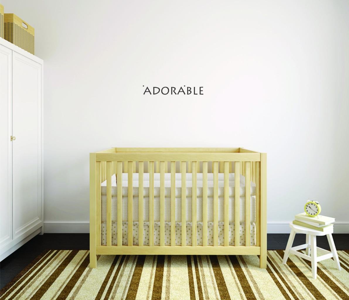 16x40 Inch Decal Wall Sticker - Adorable Text Lettering Quote for Home Decor, Picture Art - Perfect for Living Room, Bedroom & Nursery Wall Decoration