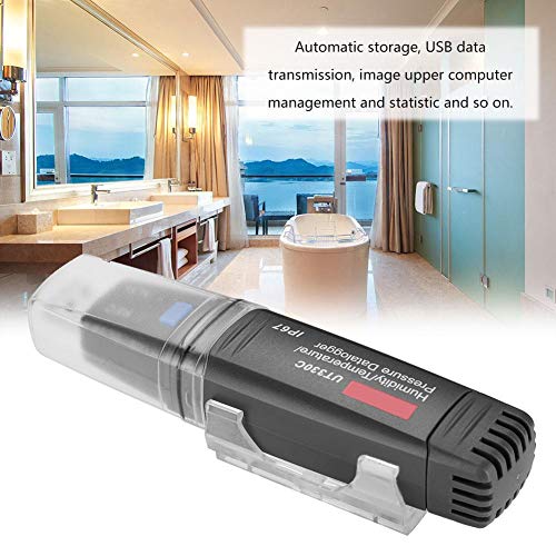 UT330C USB Temperature Data Logger - Digital Thermometer & Hygrometer for Refrigerator Monitoring (-40~80℃, RH) | Perfect for Food Storage, Pharmaceutical Cold Chain & Laboratory Use