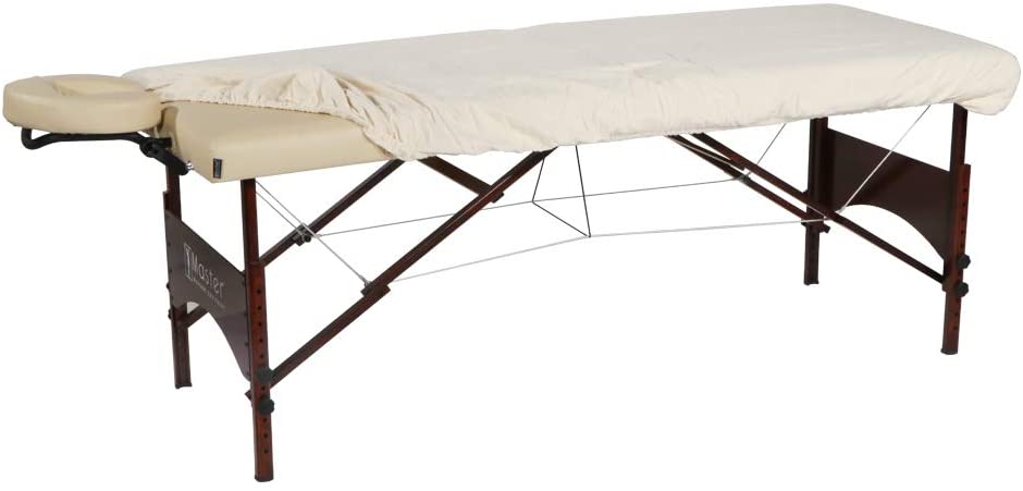 Premium Massage Table Cover - Universal Size Fitted Flannel for Spa & Physical Therapy - Soft, Durable & Easy to Clean for Professional Massage Sessions