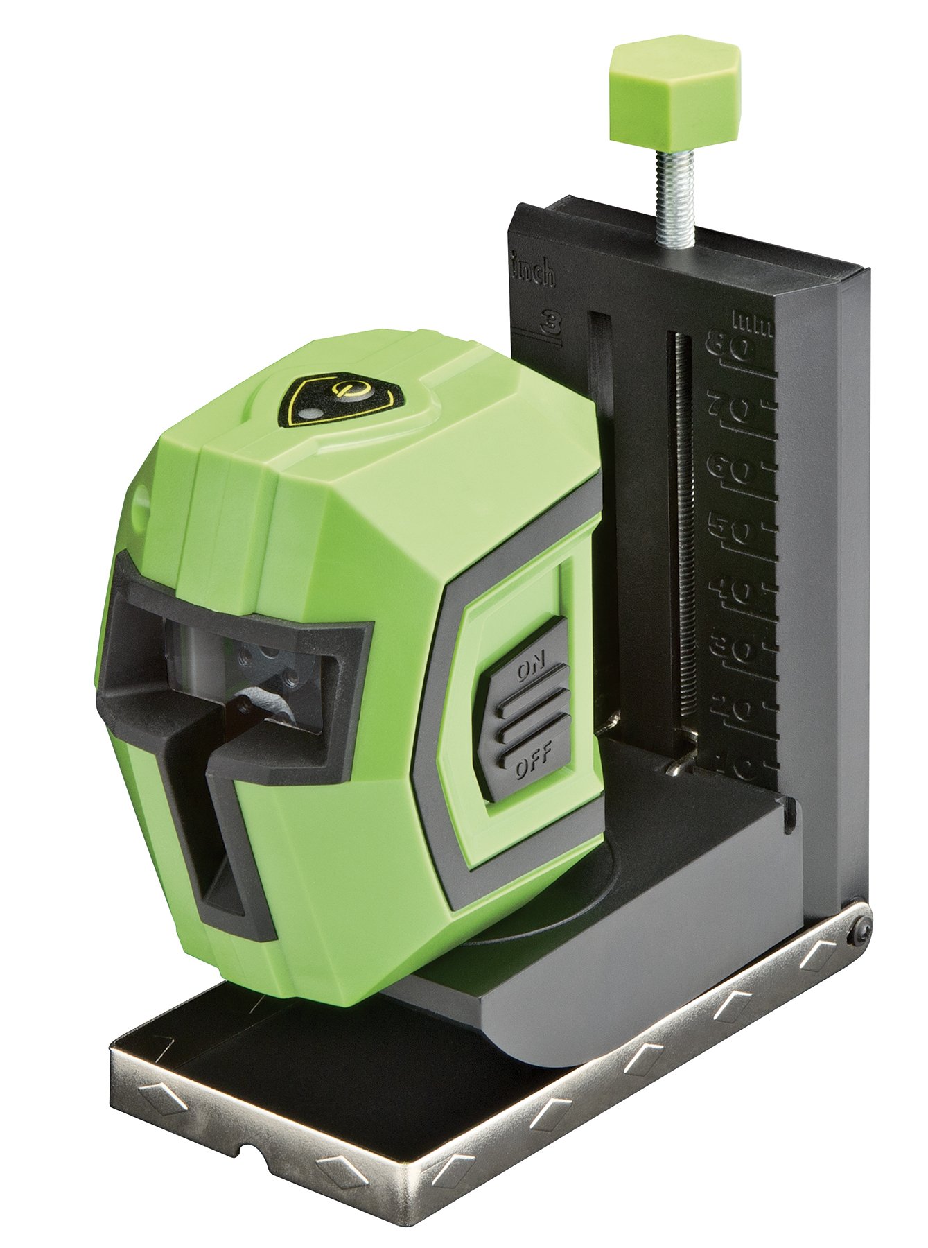 PowerSmith PLCL10BC Self-Leveling Cross-Line Laser Level with Manual Mode, Pendulum Lock & Magnetic Base - Perfect for Construction, DIY Projects, Tile Installation and Wall Alignment (Includes Adjustable Clamp, Pouch & Batteries)