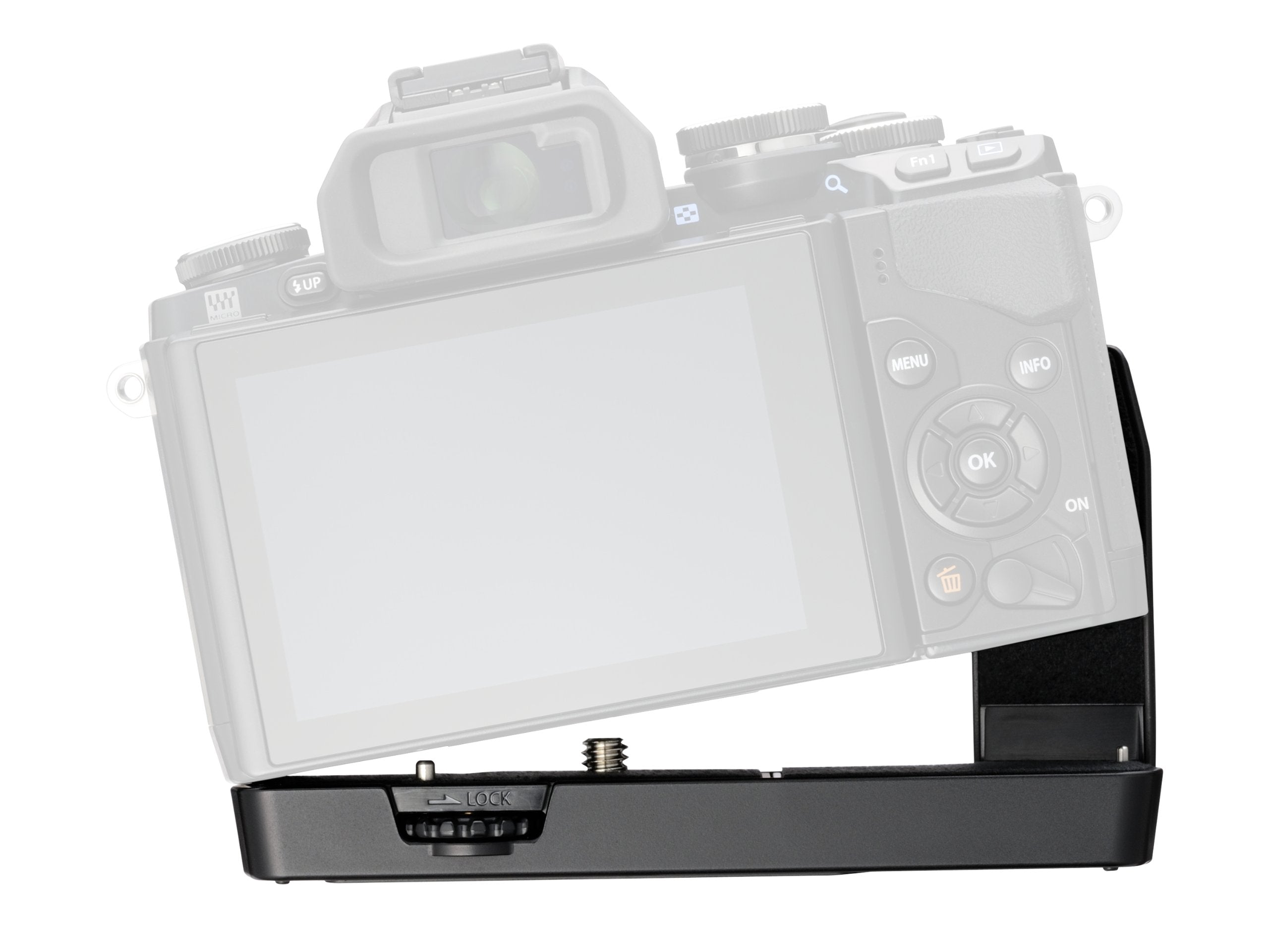 Olympus OM-D E-M10 Camera Grip (Black) - Ergonomic Handle for Improved Stability & Comfort - Perfect for Travel, Vlogging & Street Photography