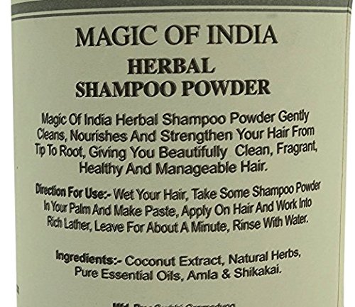 Herbal Shampoo Powder with Conditioner - Natural Fragrance Options for Hair Care | Perfect for Daily Use, Travel & Eco-Friendly Hair Routine