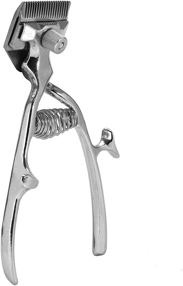 OIDESA Professional Stainless Steel Manual Hair Clipper - Classic Barber Tool for Hair Cutting & Trimming | Perfect for Home Grooming, Travel & Salon Use