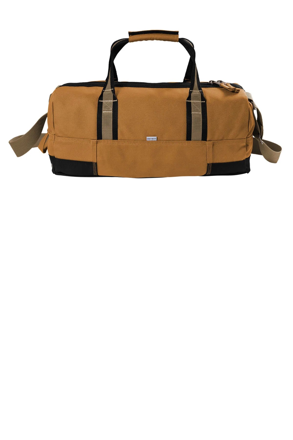 Carhartt 35L Foundry Series Customized Duffel Bag - Heavy Duty Work & Travel Duffel - Carhartt Brown - Perfect for Construction Sites, Gym & Weekend Getaways