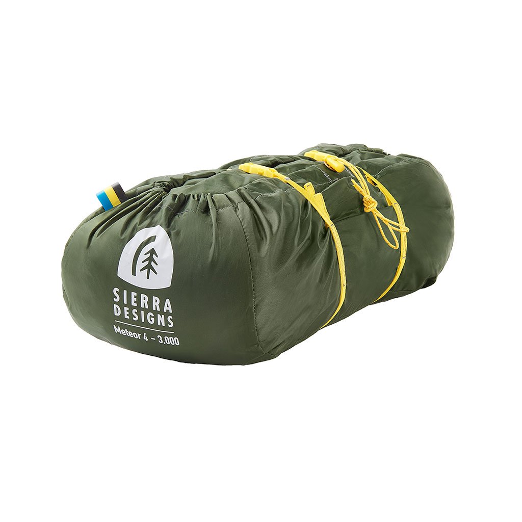 Meteor 3000 4-Person Camping Tent - Lightweight Waterproof Outdoor Tent for Family Camping, Hiking & Backpacking - Perfect for Campgrounds, Beach Trips & Outdoor Adventures