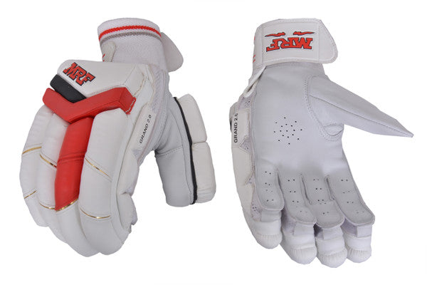 MRF Genius Grand Edition 2.0 Batting Gloves - Premium Cricket Batting Gloves for Men & Women - Perfect for Practice, Matches & Training Sessions