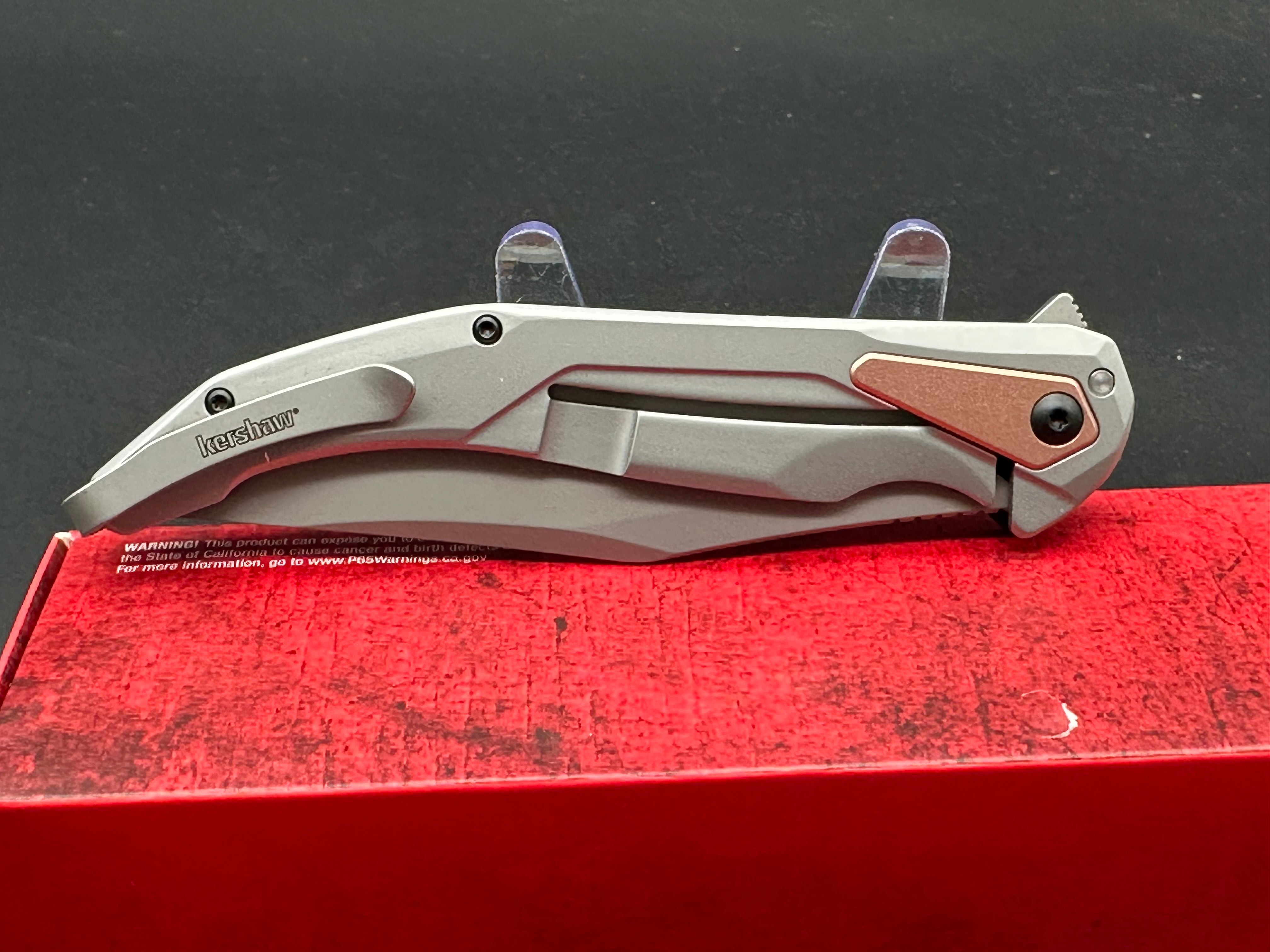 Kershaw 2076 Strata Folding Pocket Knife - EDC Tactical Knife with 3.25