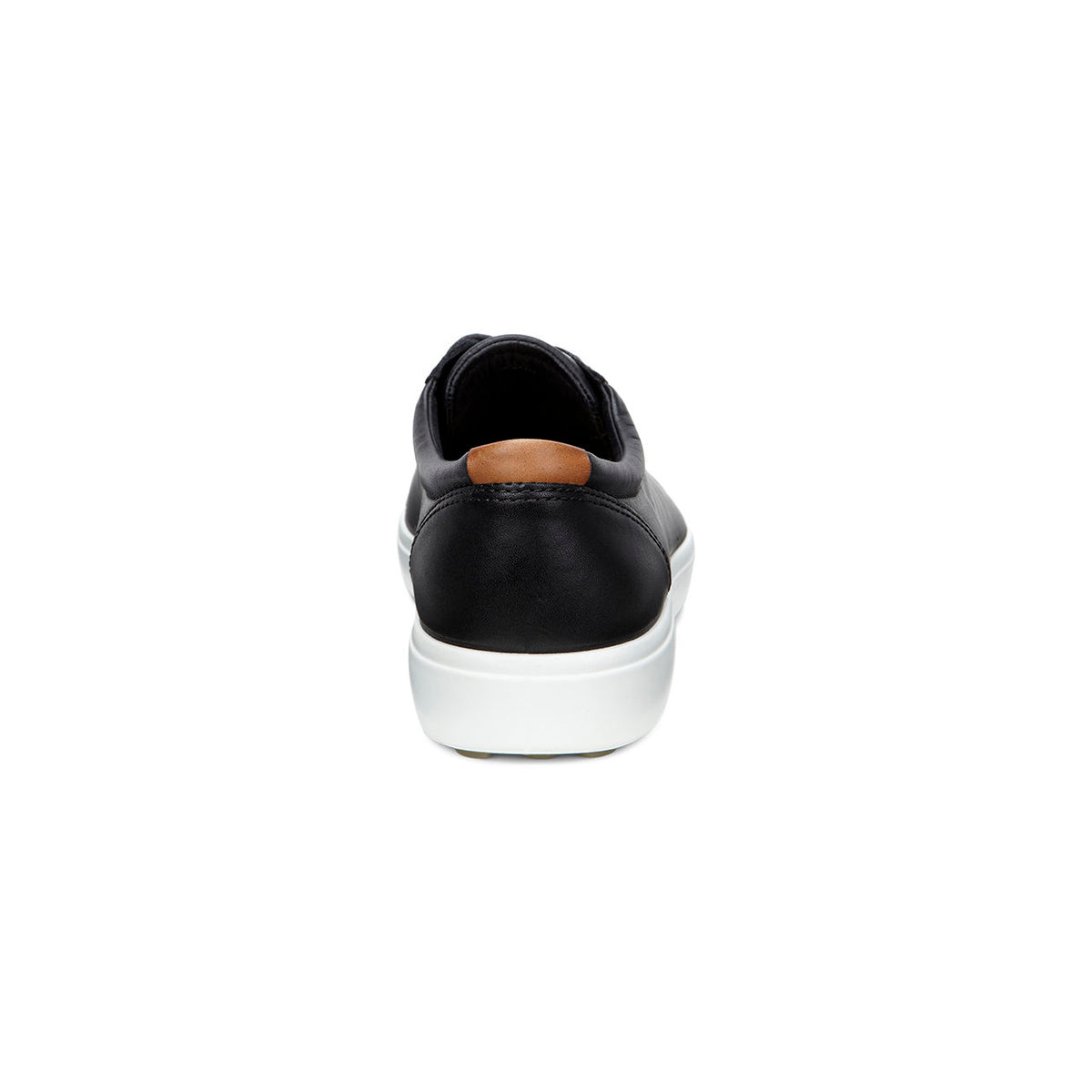 Ecco Men's Soft 7 Droid Sneakers - Black Leather Casual Shoes for Walking & Everyday Comfort | Perfect for Office, Travel & Outdoor Activities