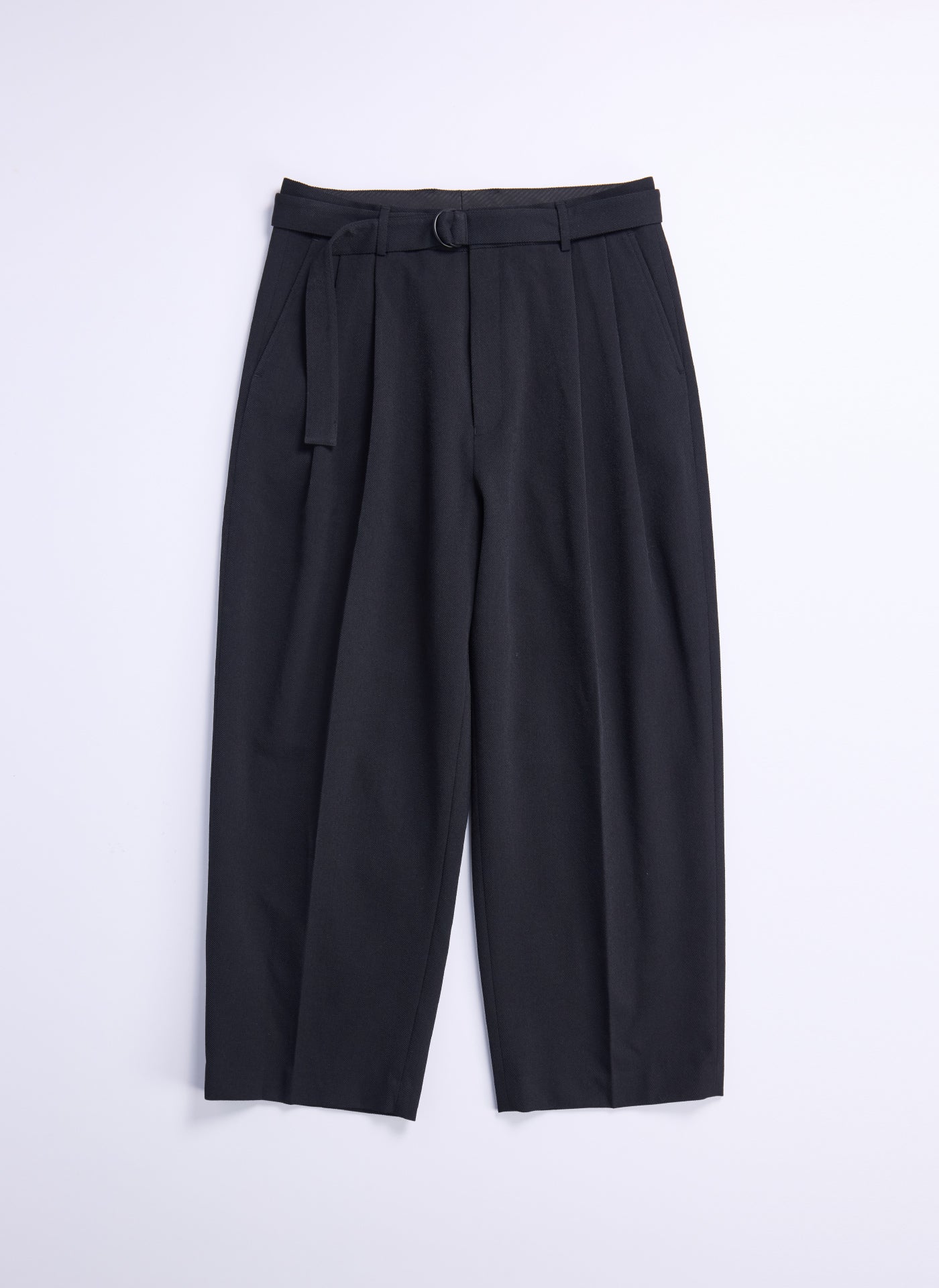 Solotex Gabardine Work Pleated Wide Leg Pants (P17) - Comfortable & Stylish Office Wear for Women