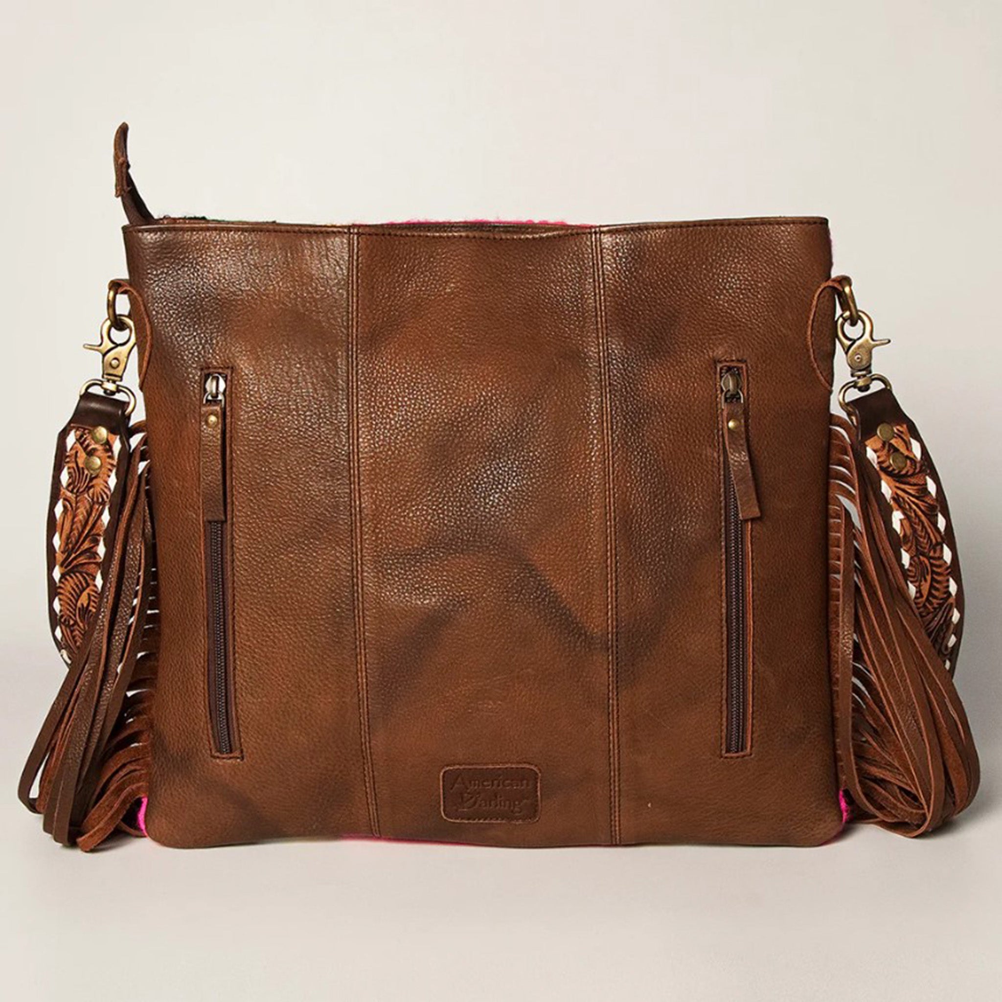 American Darling Pink Soft Fleece Blanket & Stylish Concho Purse - Perfect for Cozy Nights and Western Fashion Accessories