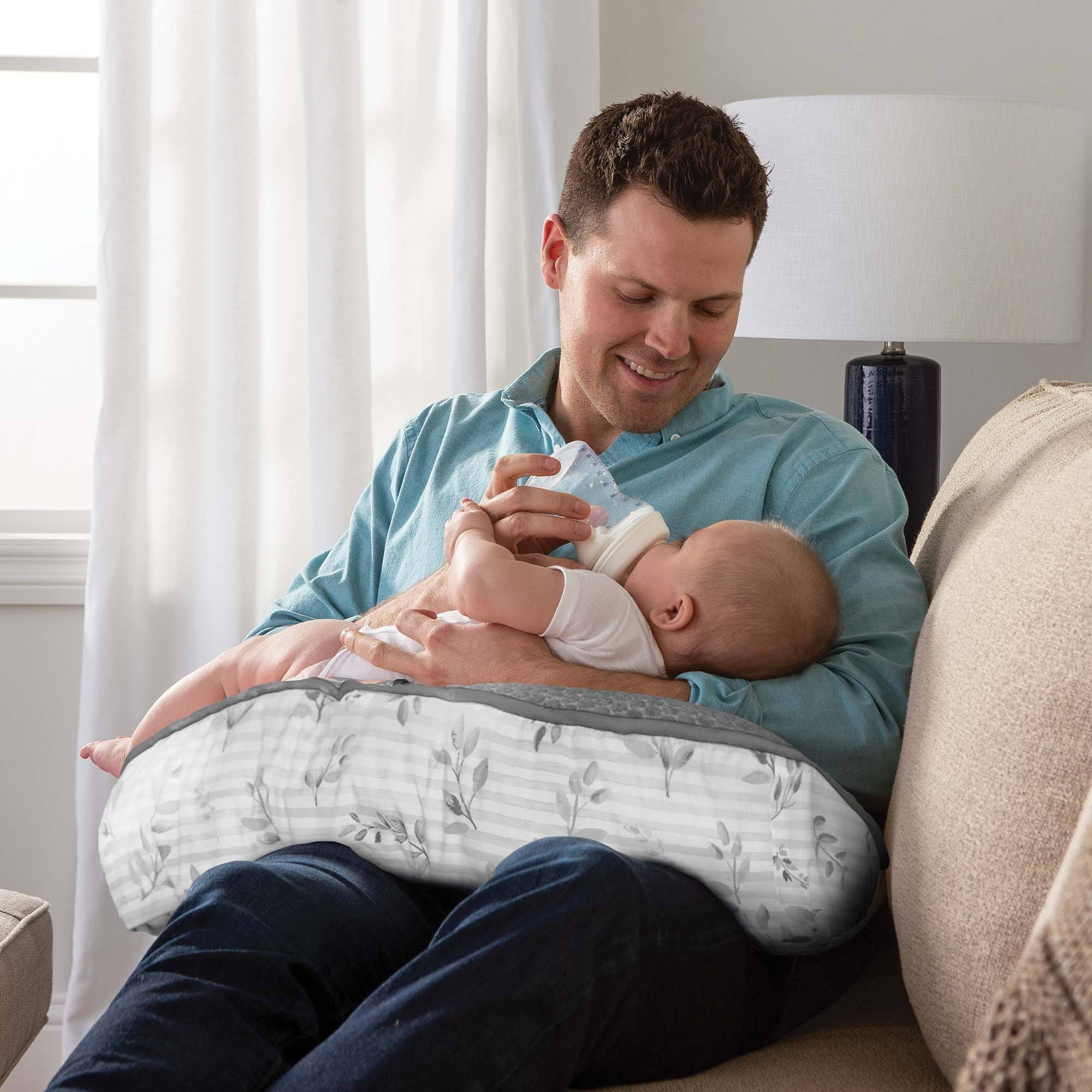Boppy Best Latch Nursing Pillow for Breastfeeding - Comfortable Support for New Moms & Babies - Perfect for Home, Nursery & Travel Use