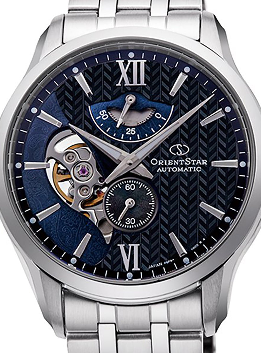 ORIENT STAR RK AV0B03B Skeleton Watch for Men - Japanese Automatic Movement, JDM Made in Japan - Perfect for Business, Formal & Luxury Occasions