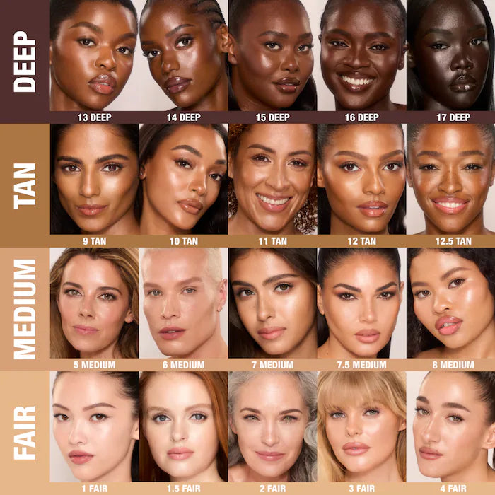 Charlotte Tilbury Unreal Skin Sheer Glow Tint Hydrating Foundation Stick - Lightweight, Buildable Coverage for Natural Glow | Perfect for Daily Wear & Special Occasions