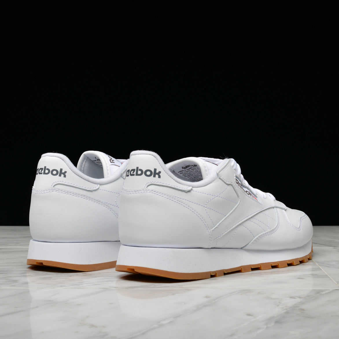 Classic White & Gum Leather Sneakers - Stylish & Comfortable Casual Shoes for Men & Women | Perfect for Everyday Wear, Work & Outdoor Activities