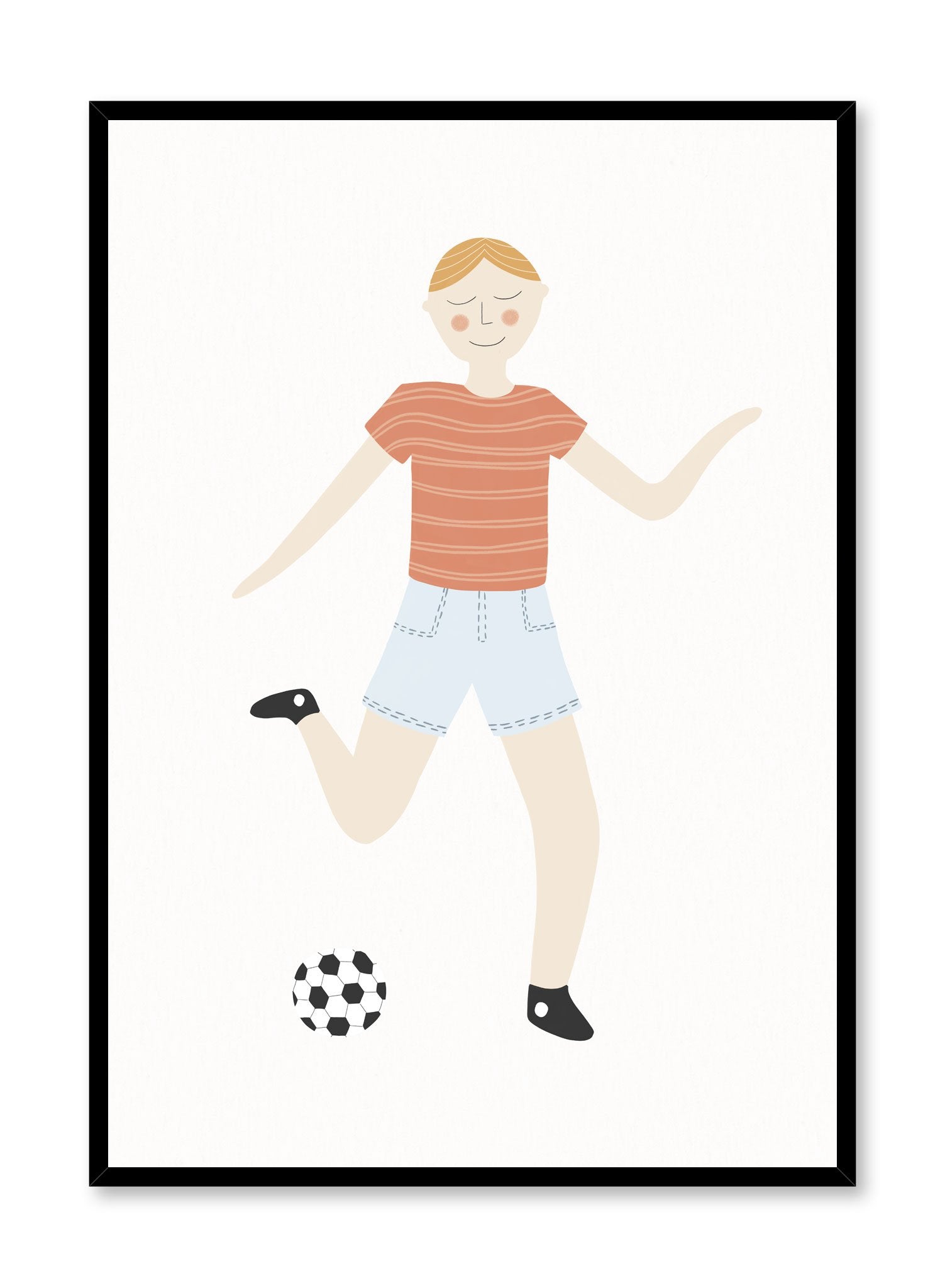 Bend it Like Hamm Poster - High Quality Soccer Wall Art for Fans - Perfect for Bedroom, Game Room & Office Decor