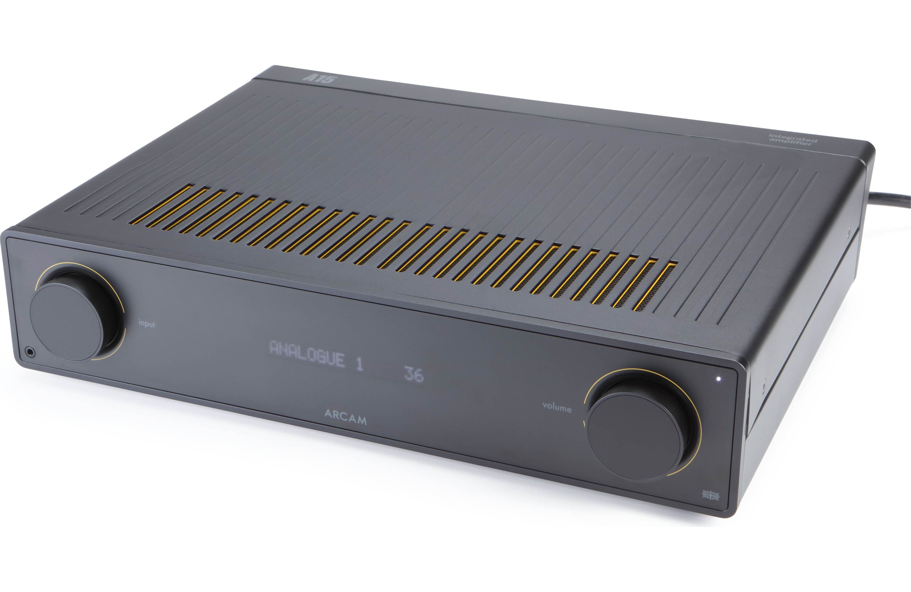 Arcam A15 Stereo Integrated Amplifier with Built-In DAC & Bluetooth - High-Fidelity Audio for Home Theater & Music Listening