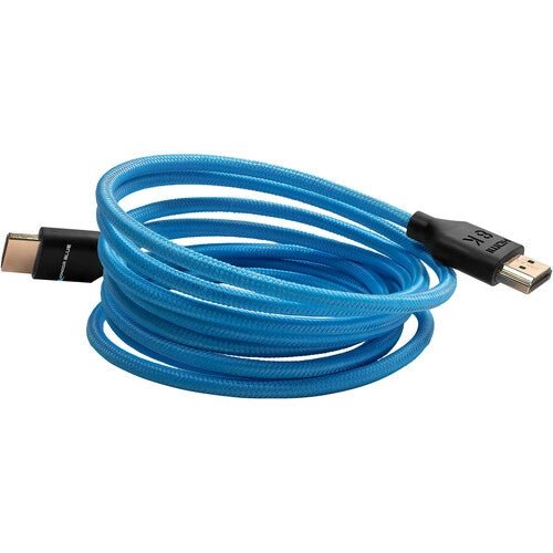 Kondor Blue High-Speed HDMI Cable 7 Feet - 4K 60Hz, 18Gbps, Ethernet, ARC - Durable Braided Cord for TV, Gaming, Home Theater, PC & More