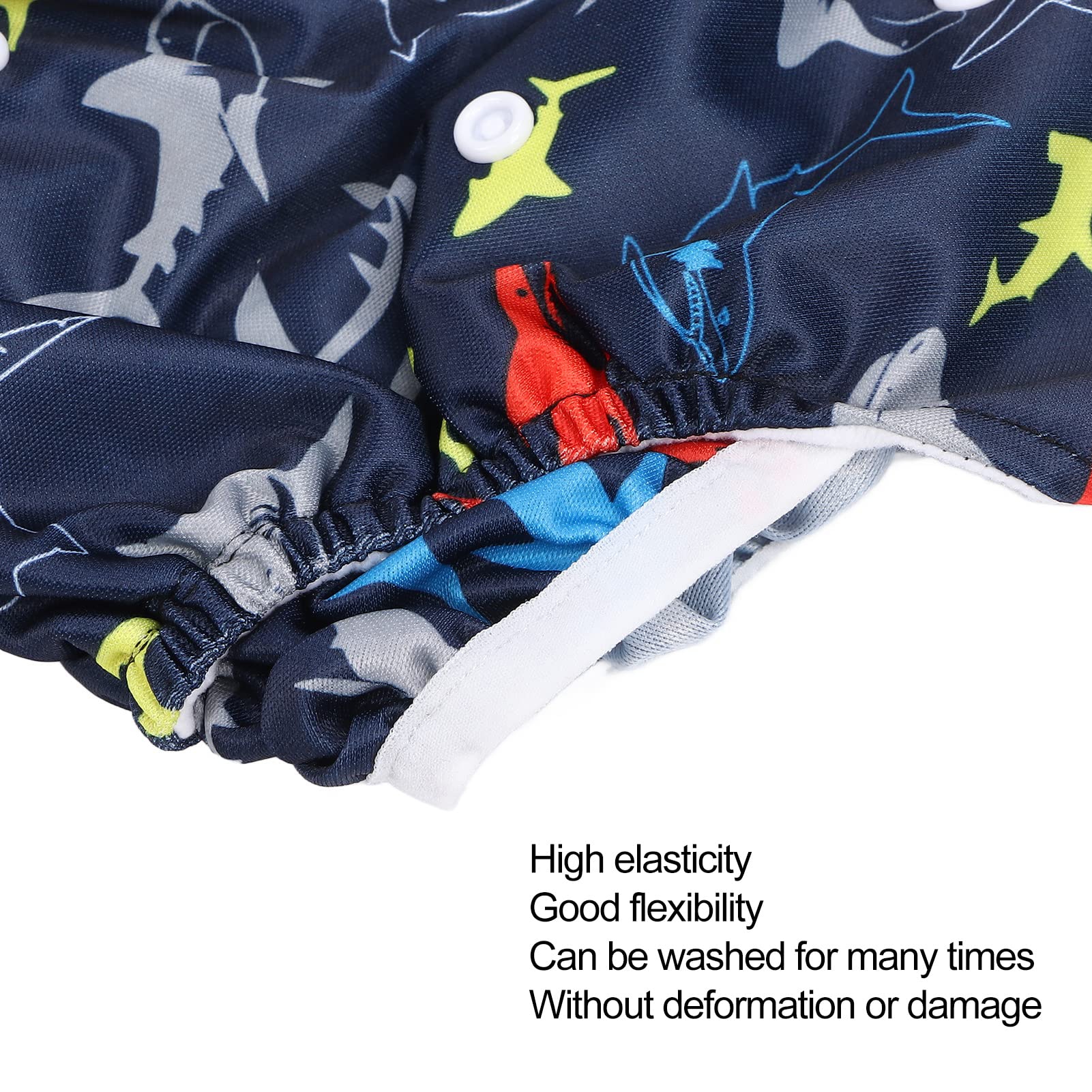 Washable Adult Cloth Diapers for Men & Women - Breathable Incontinence Underwear with Absorbent Pads | Reusable Nappies for Day/Night Use, Travel & Post-Surgery Care